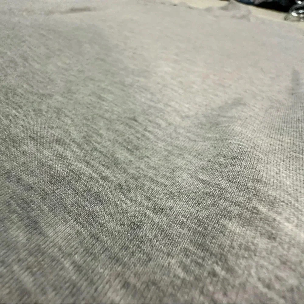 Nike Yoga Women's Fleece Cover Up Grey Heather Size XL Oversized V-neck